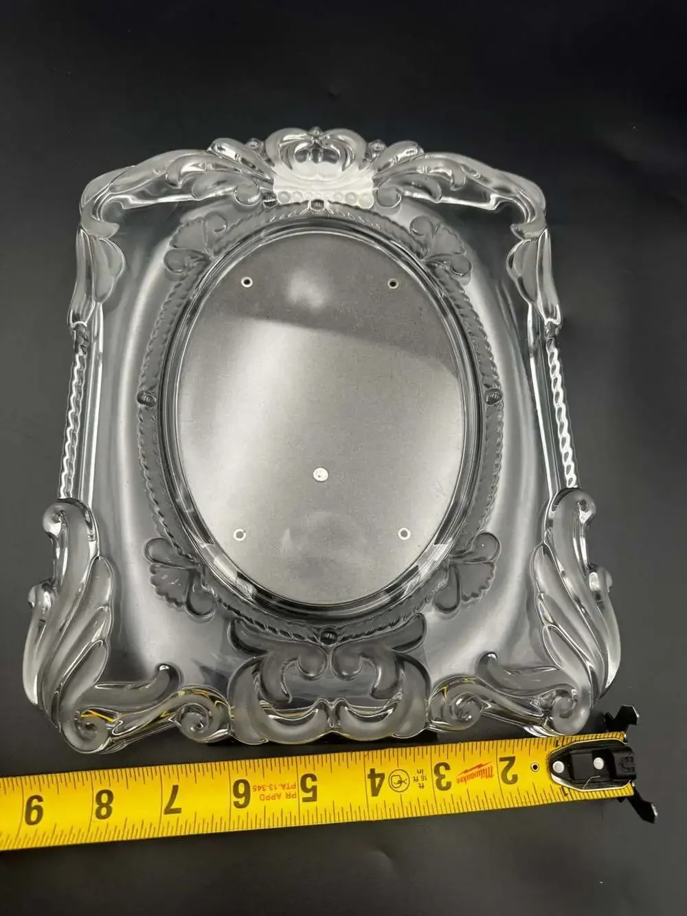 Mikasa Princess Crystal Picture Frame 11 1/4